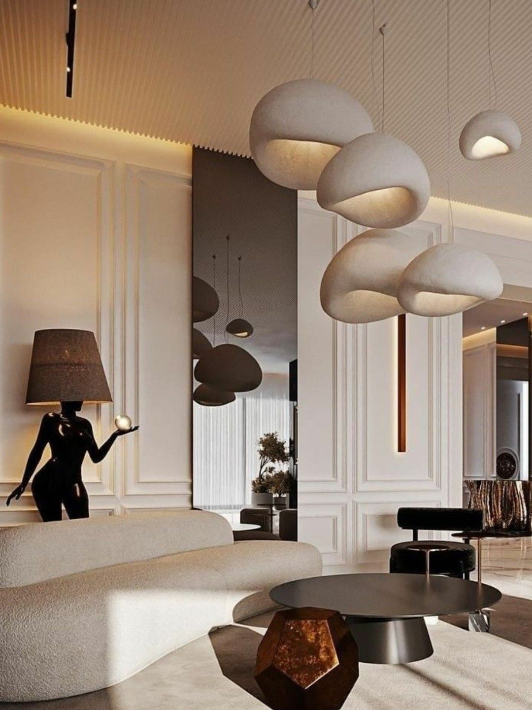 Kazoni Organic Chandelier