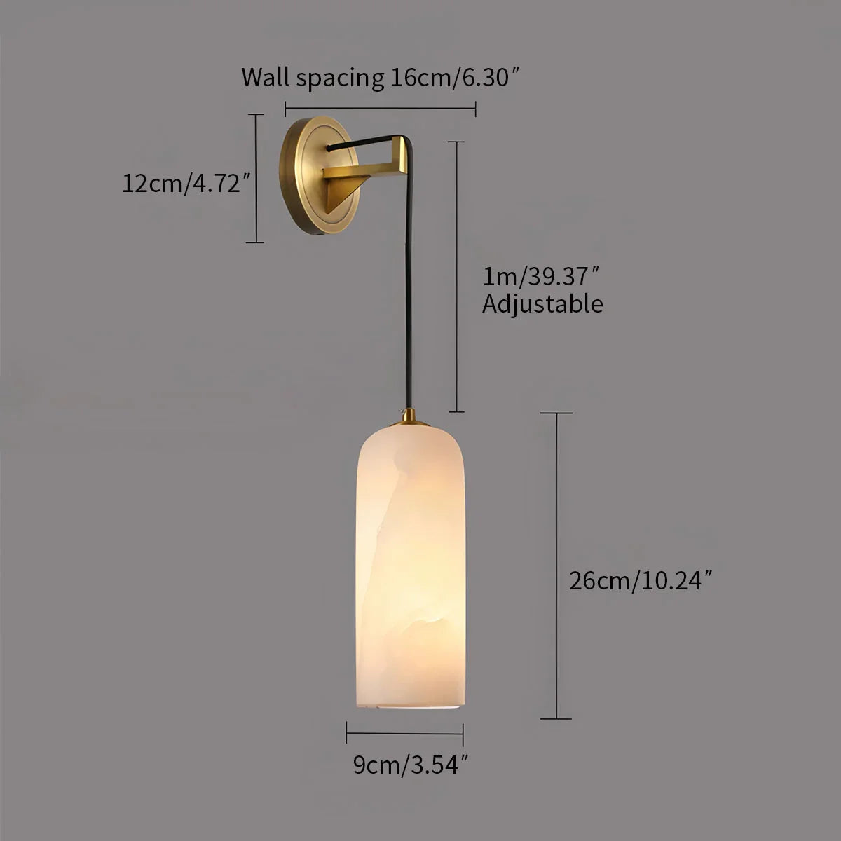 Ravilo Alabaster Pendant Light
