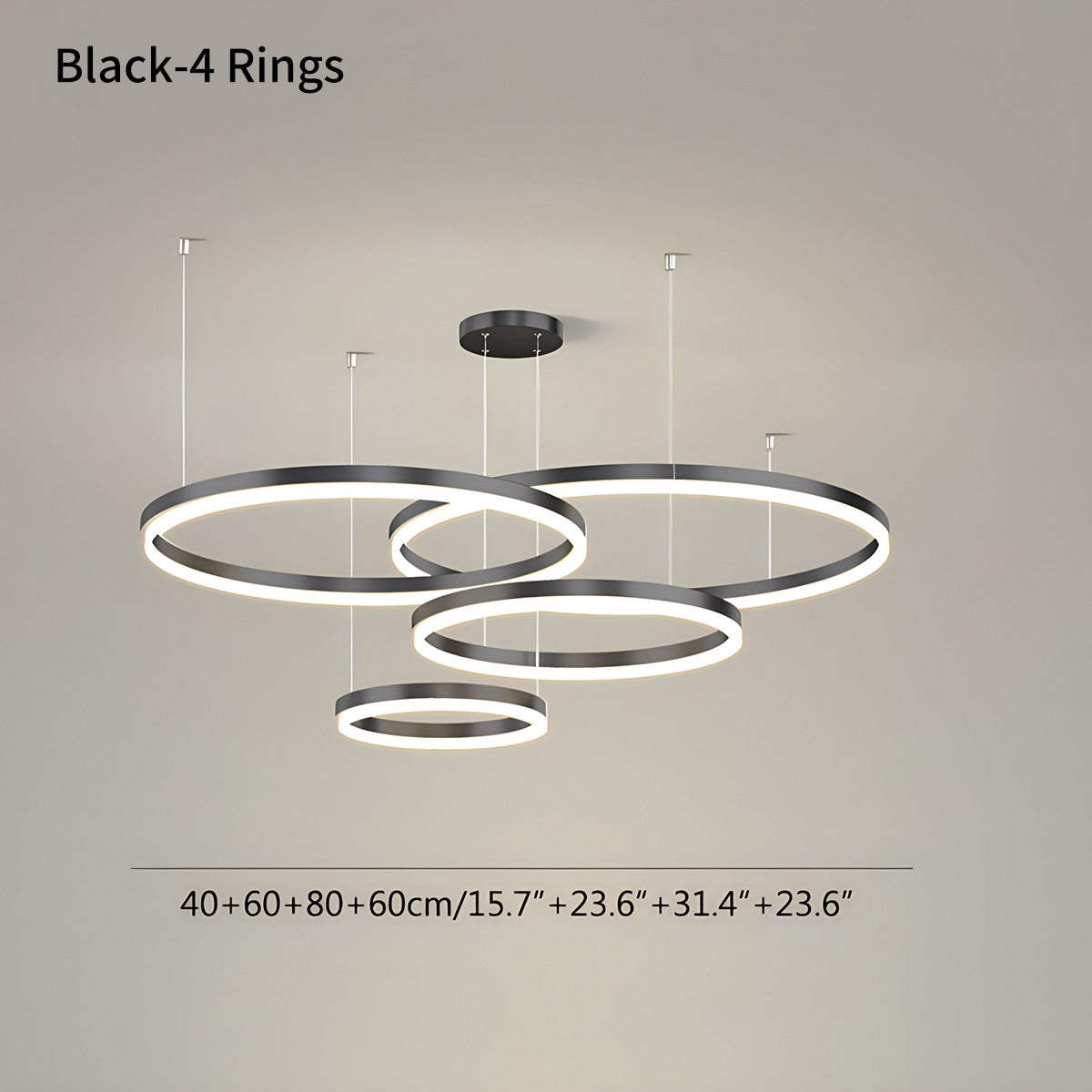 Circora Layered Ring Pendant Light