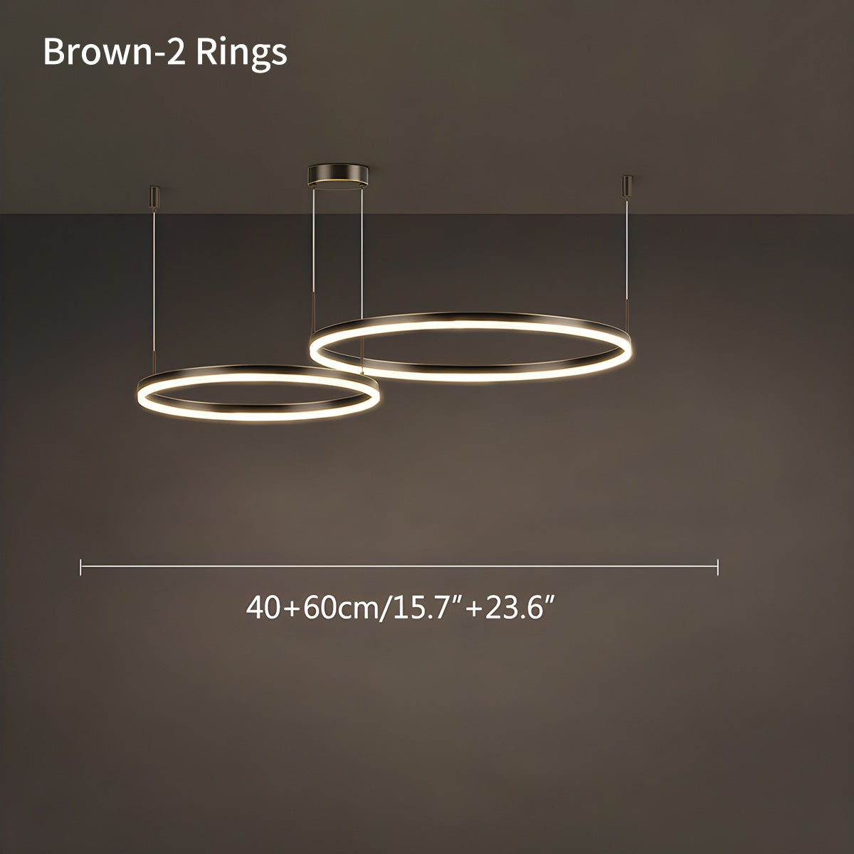 Circora Layered Ring Pendant Light