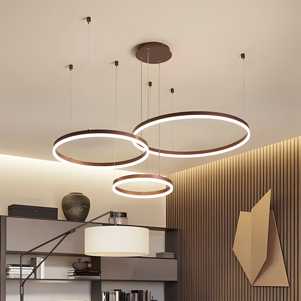 Circora Layered Ring Pendant Light