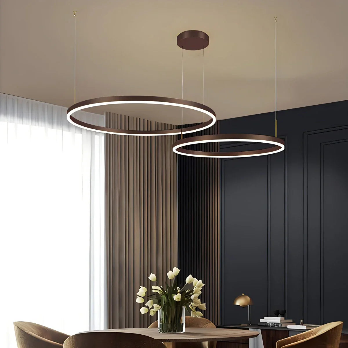 Circora Layered Ring Pendant Light