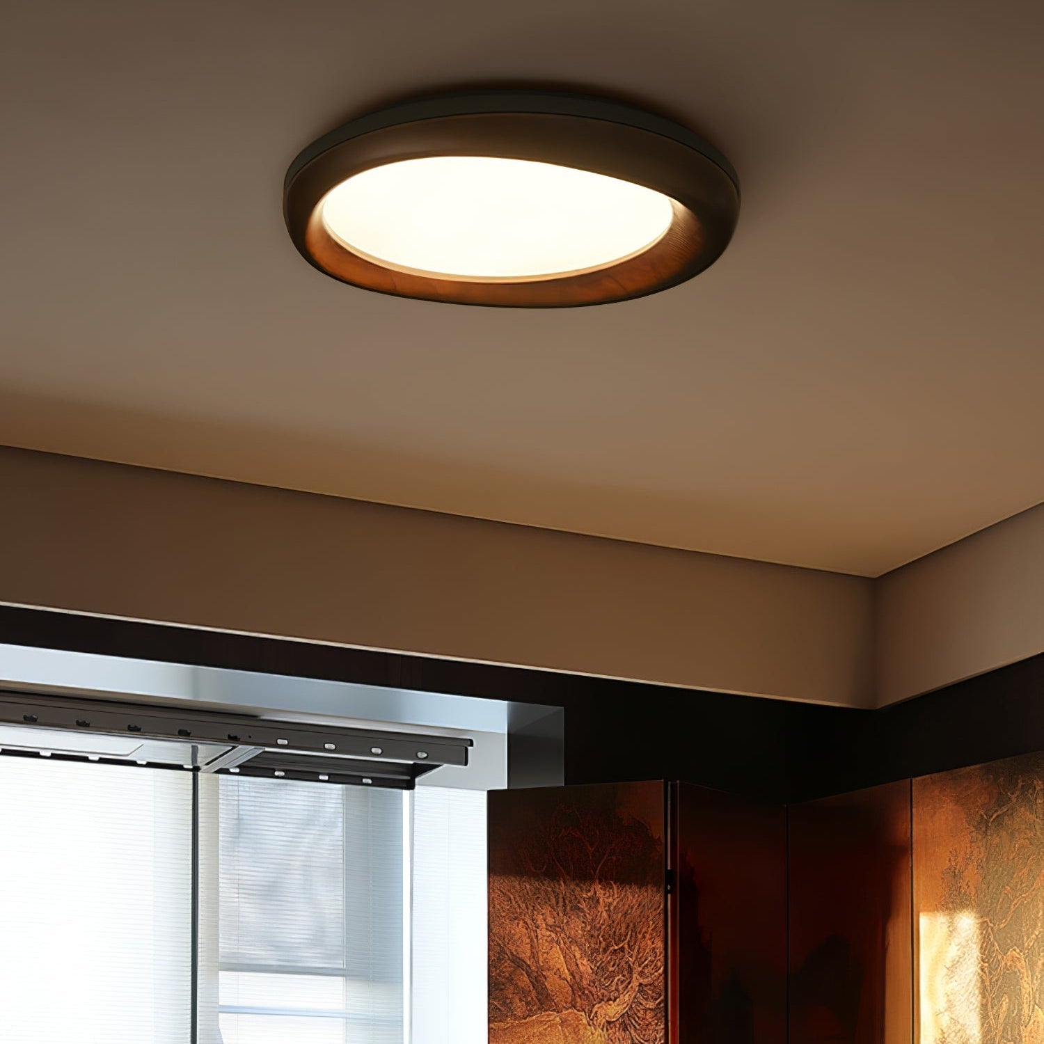 Besca Wooden Ceiling Light