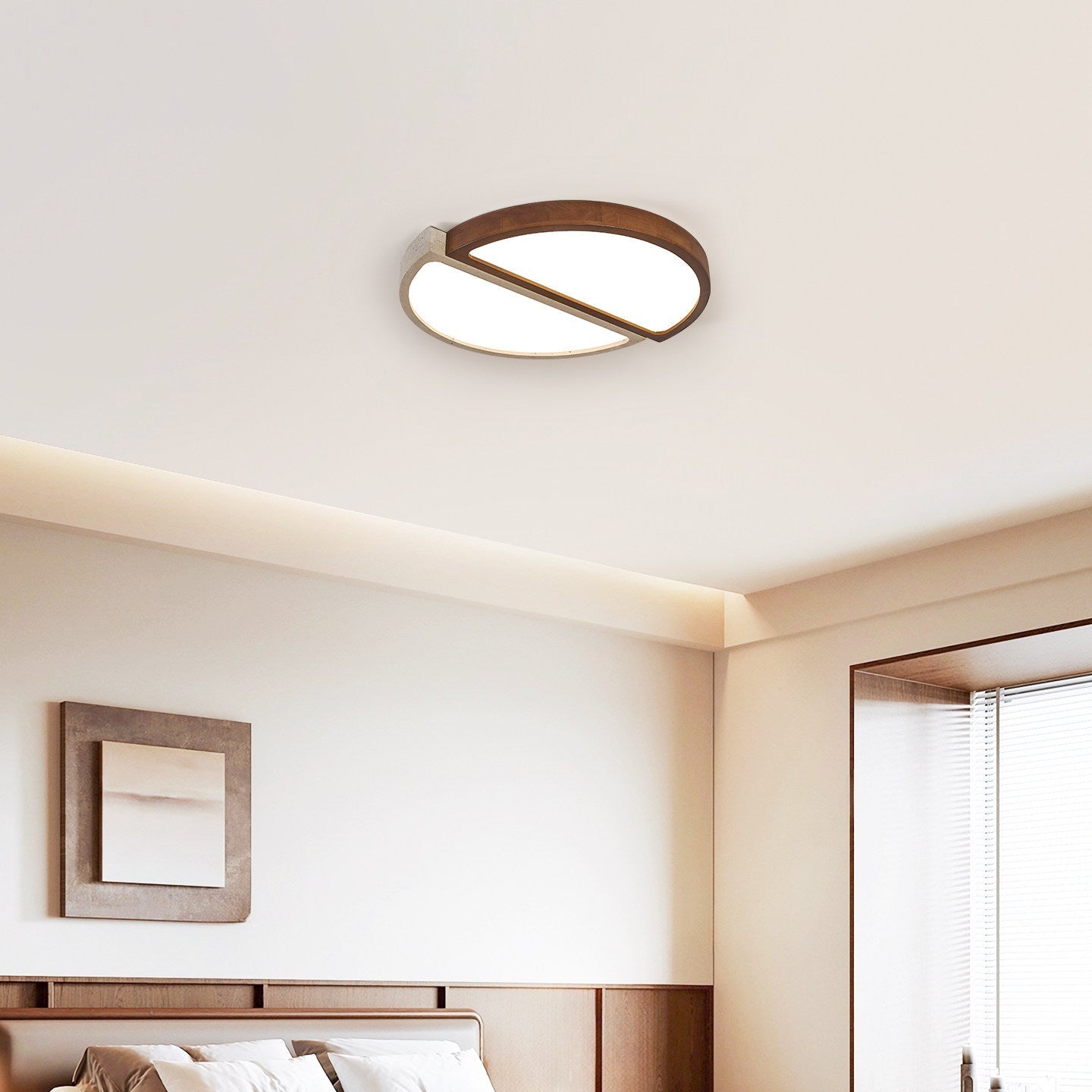 Zyresca Travertine Ceiling Light