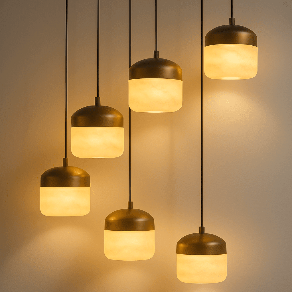 Elaso Alabaster Pendant Light