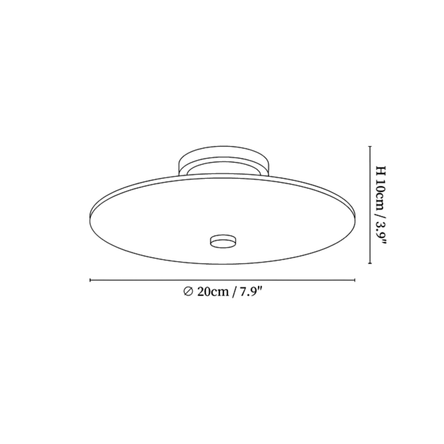 Jinso Alabaster Ceiling Light