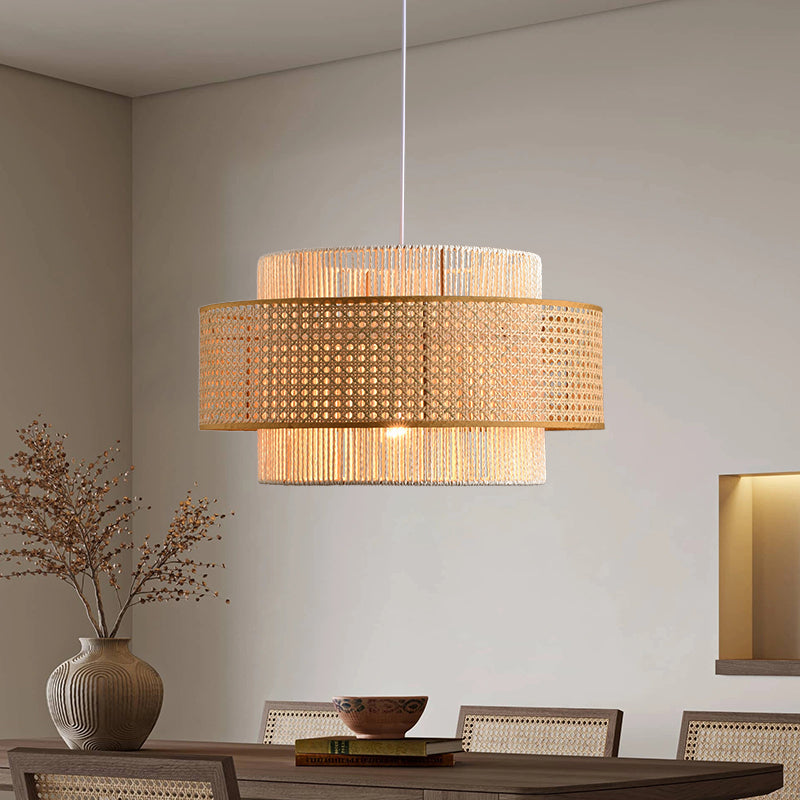 Liora Wabi Sabi Hemp Rope Pendant Light