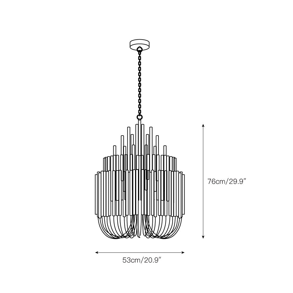 Kriro Round Chandelier