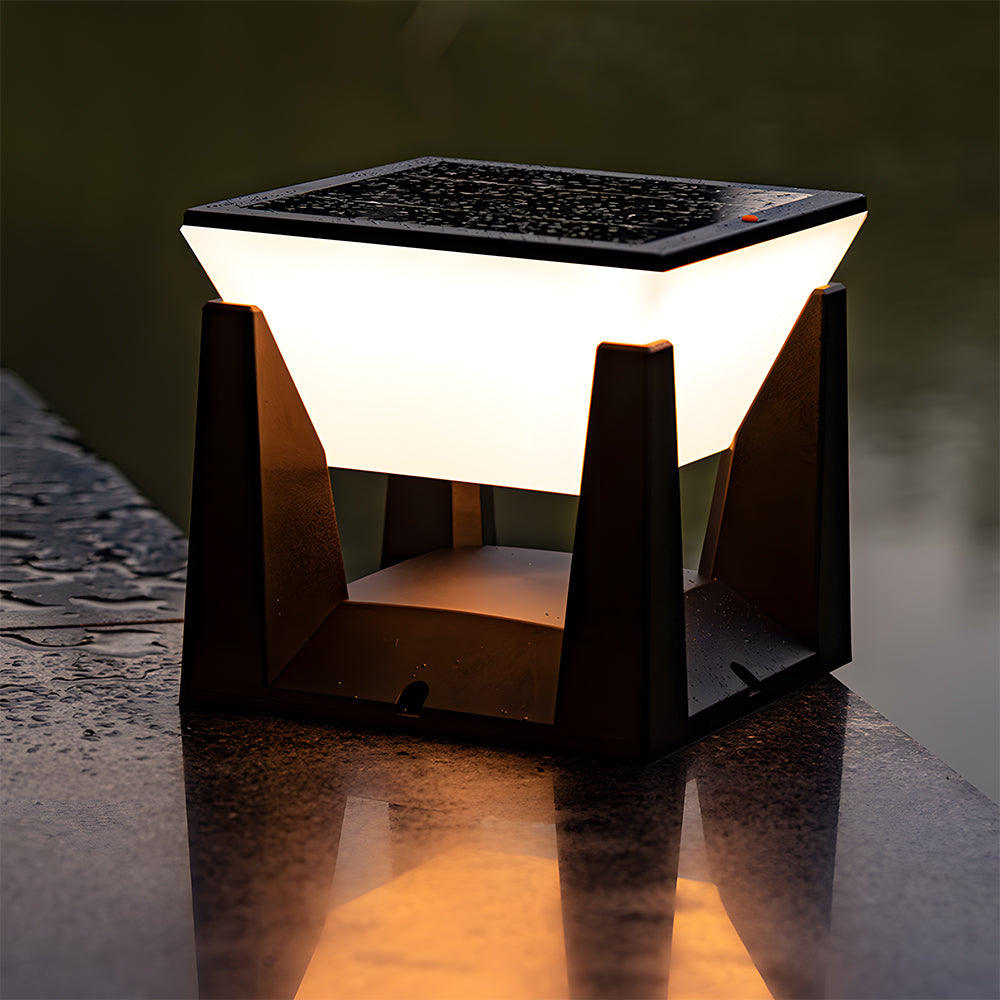 Venzaro Solar Outdoor Light Pilar