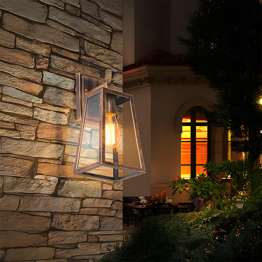 Montiro Outdoor Lantern Wall Light