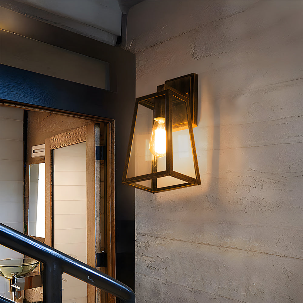 Montiro Outdoor Lantern Wall Light