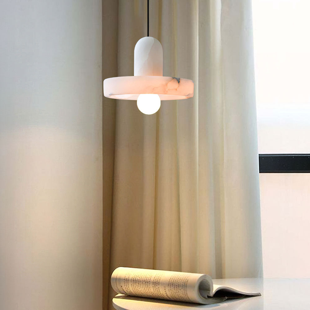 Lunessa Alabaster Pendant Light