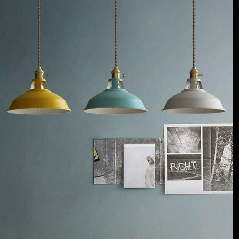 Cone Colorful Pendant Light