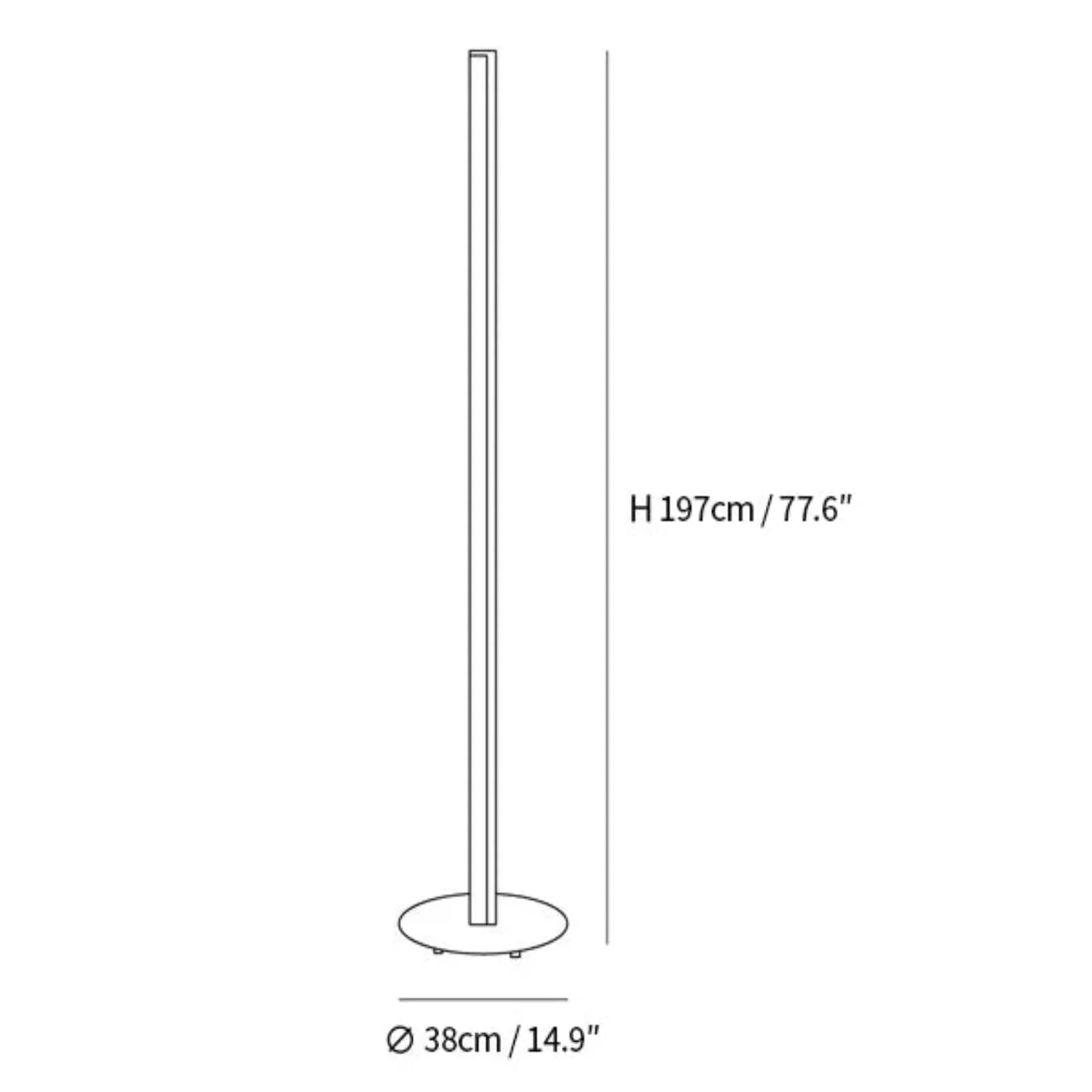 Duo Linar Floor Lamp