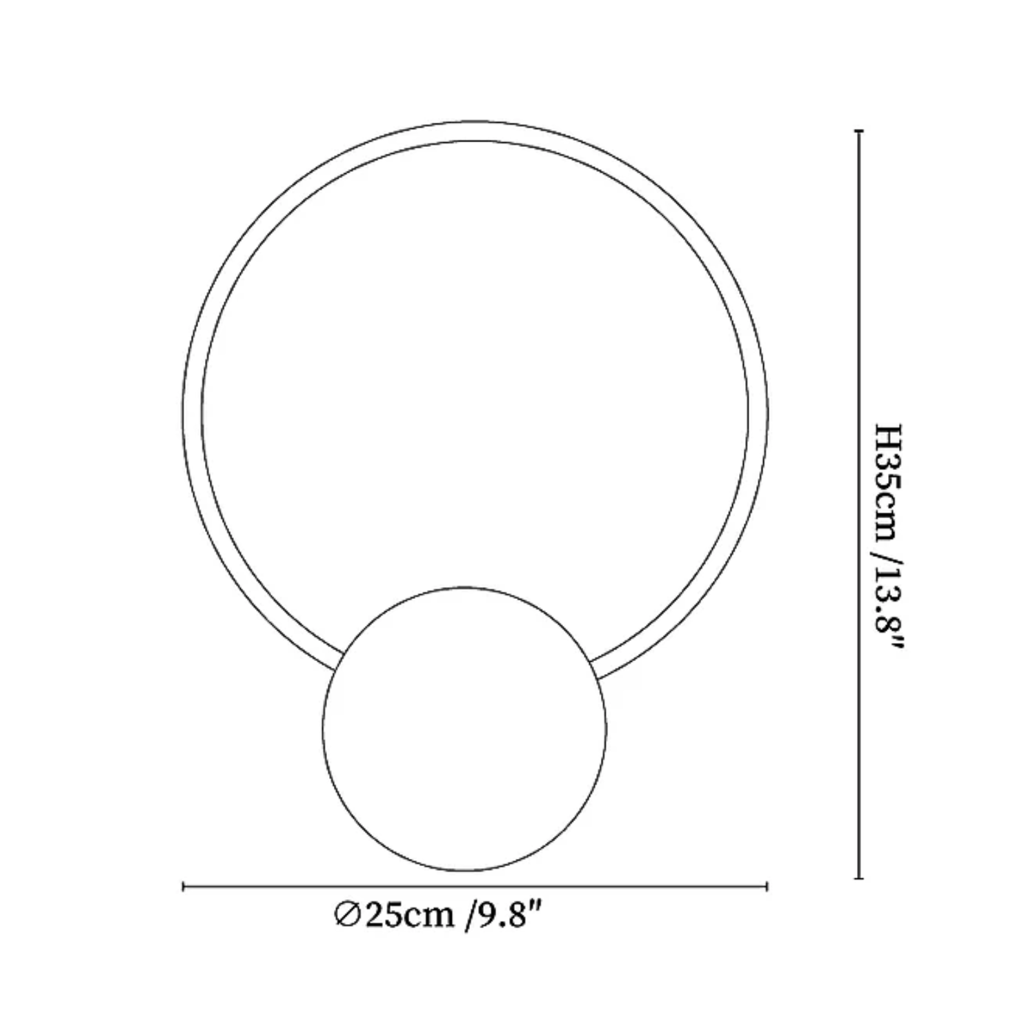 Acento Wall Light