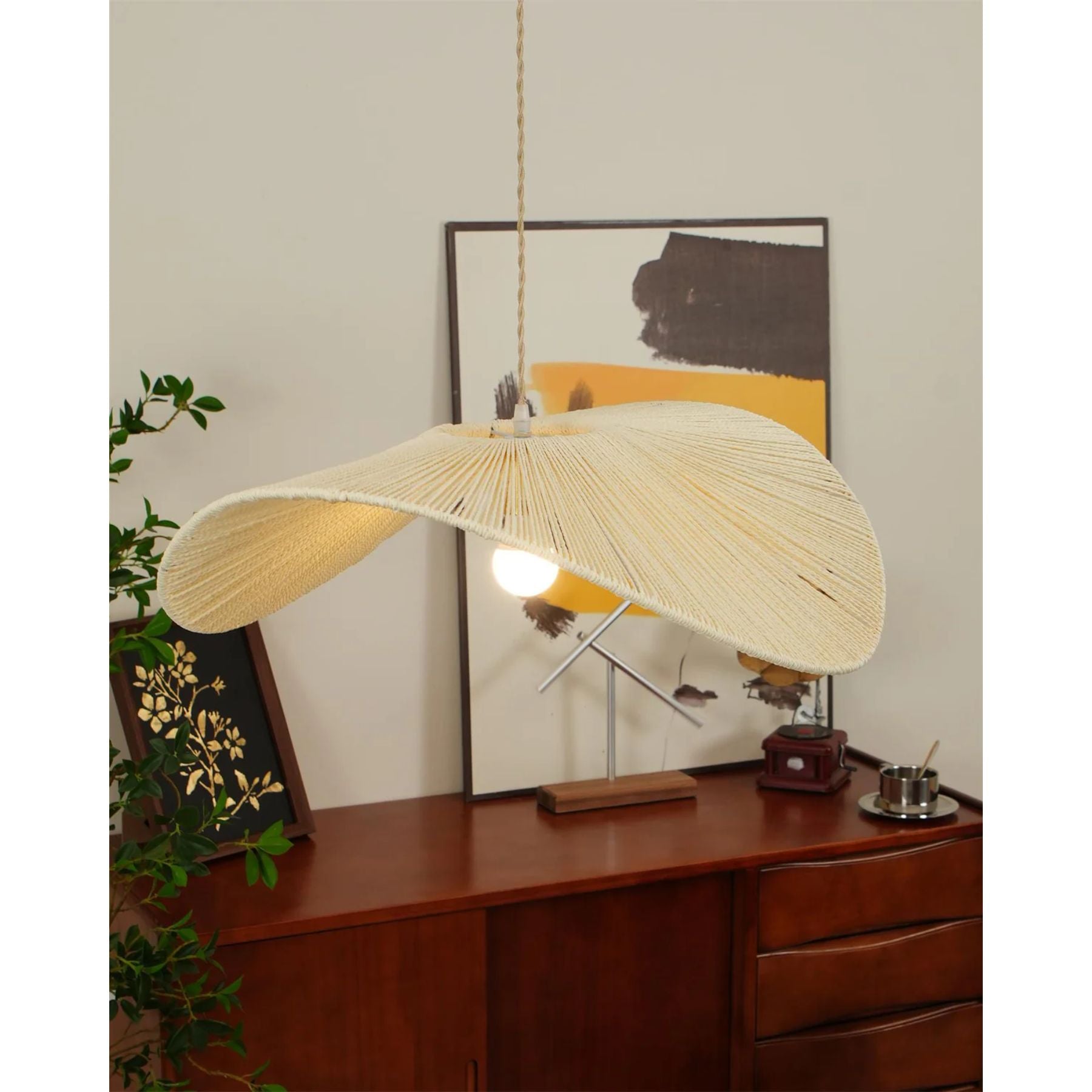 Woovo Hemp Rope Pendant Light