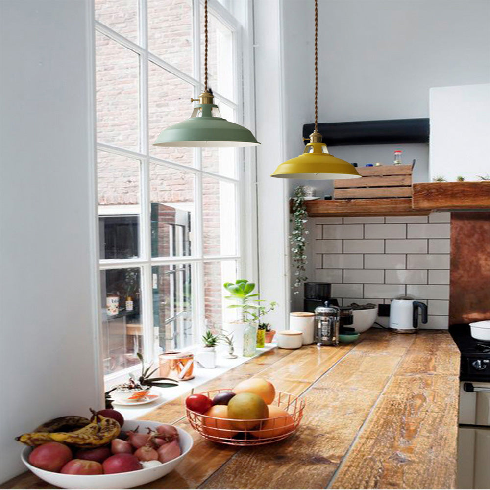 Cone Colorful Pendant Light