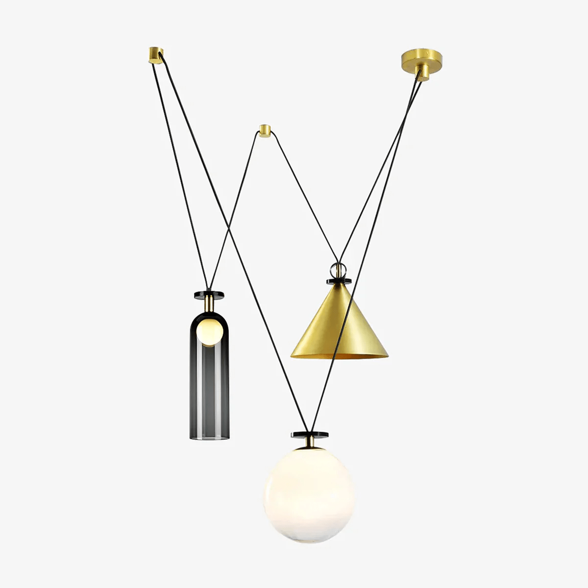 Cuzon Geometric Pendant Light