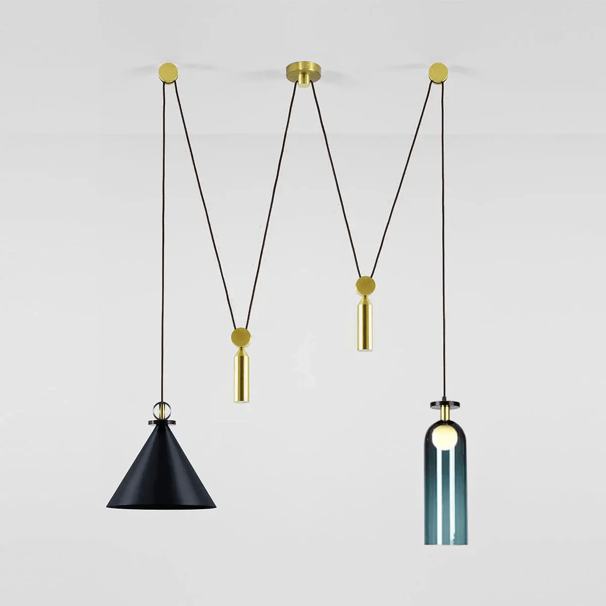 Cuzon Geometric Pendant Light
