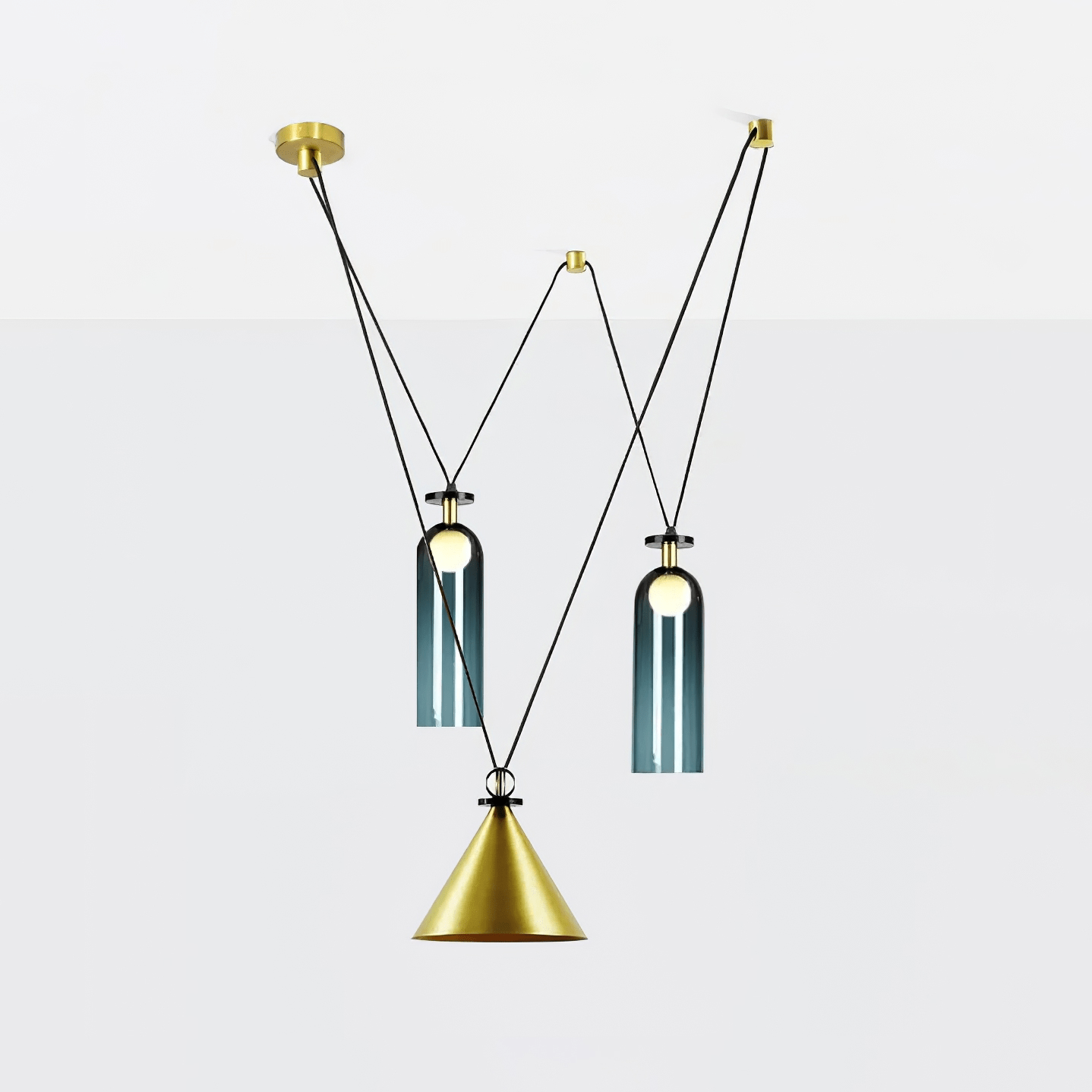 Cuzon Geometric Pendant Light