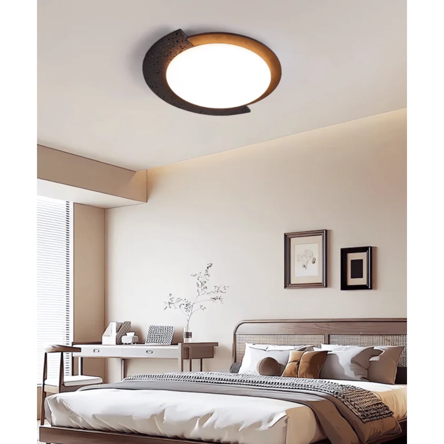 Blocesn Stone Ceiling Light