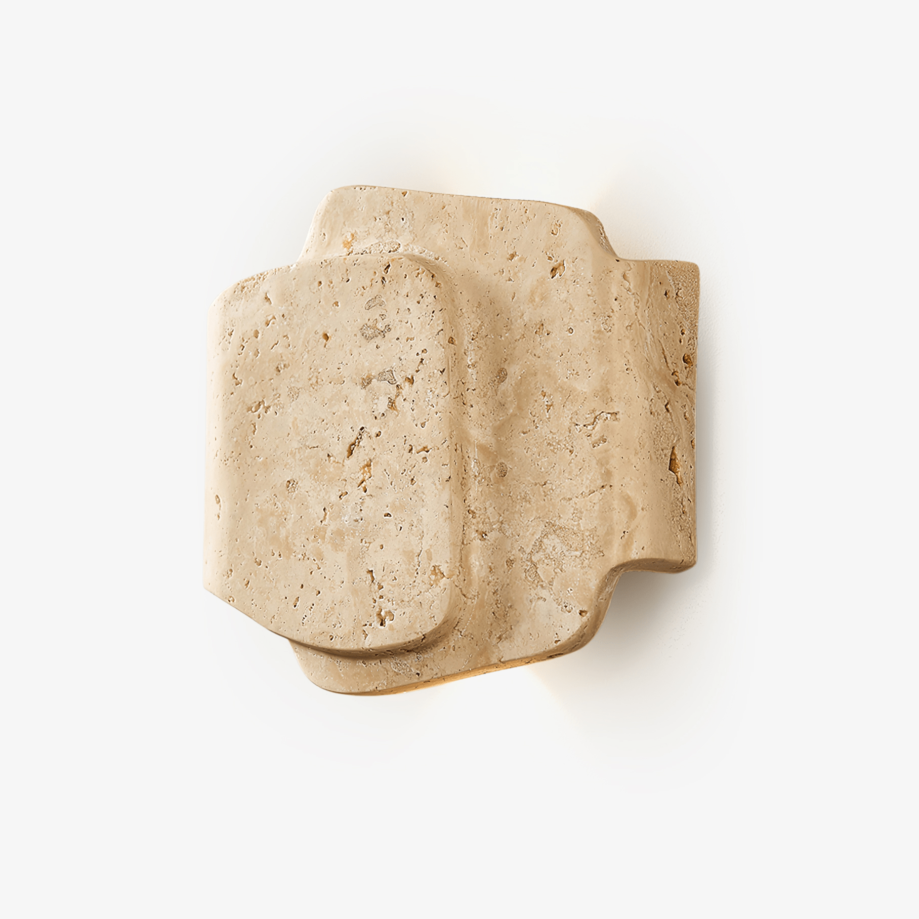 Bova Overlap Natural Stone Wall Light