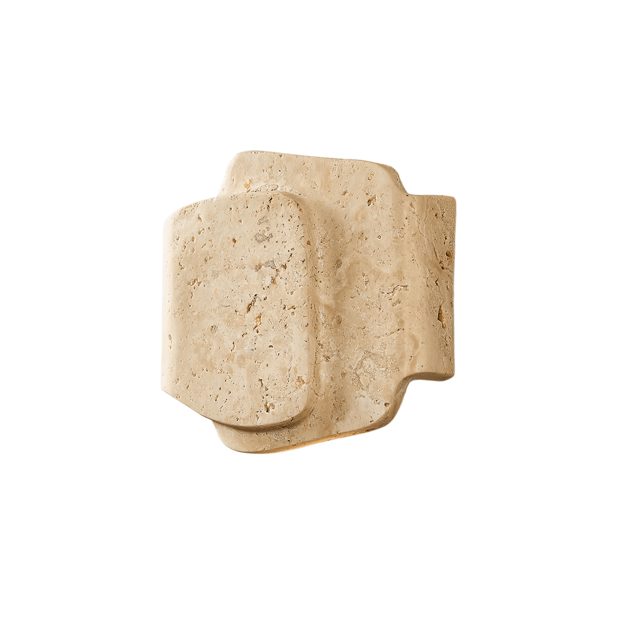 Bova Overlap Natural Stone Wall Light
