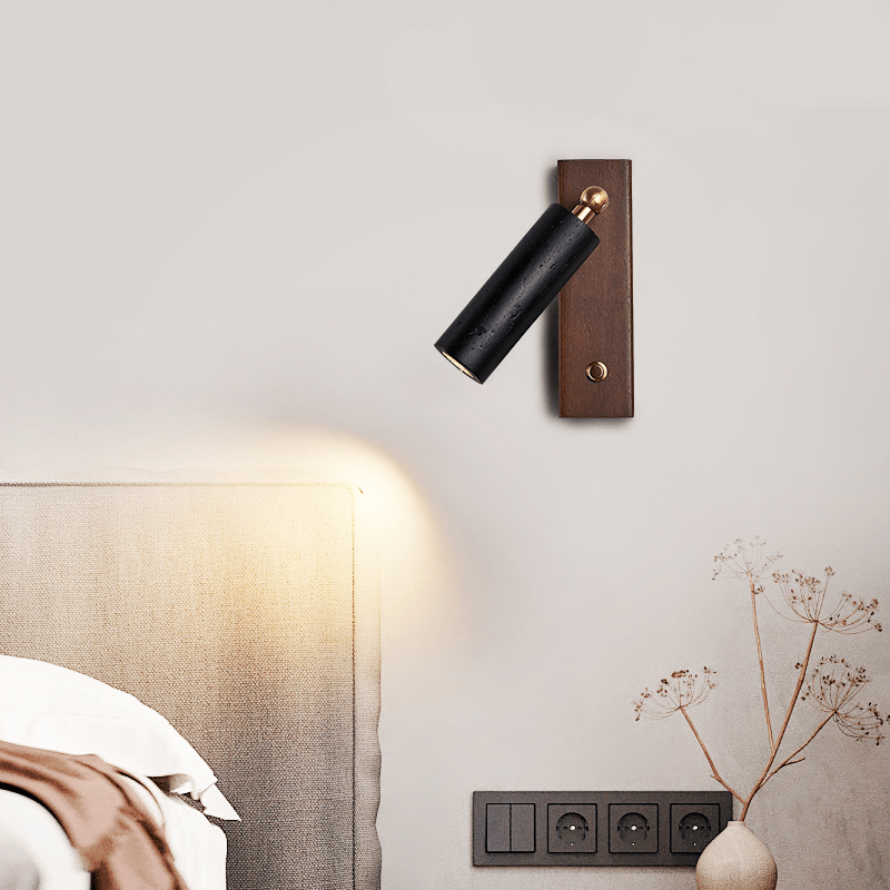 Lomos Scone Wooden Wall Light