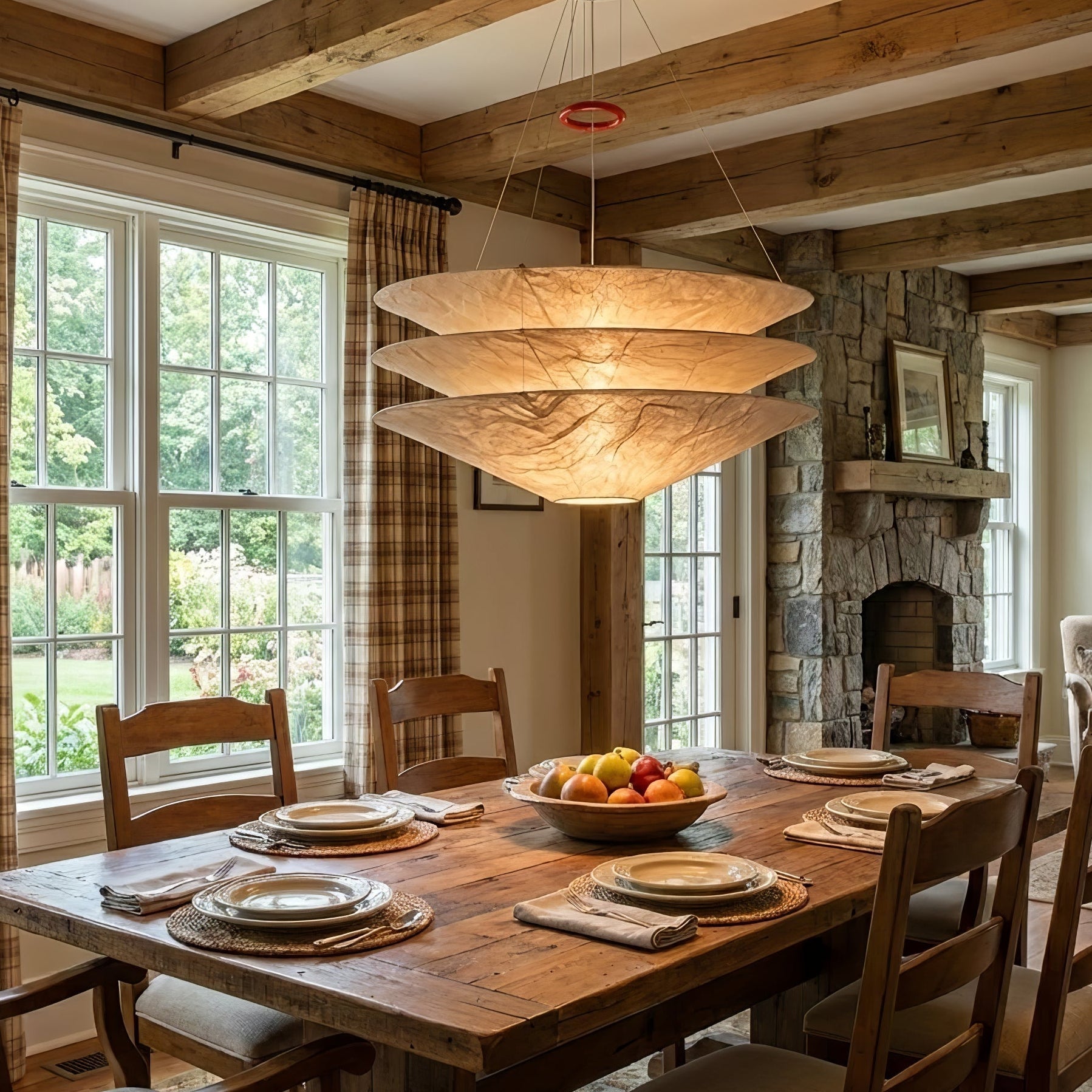 Seda Silk Pendant Light