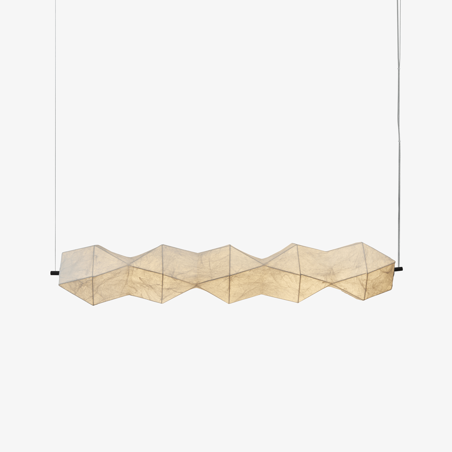 Sevana Linear Silk Pendant Light