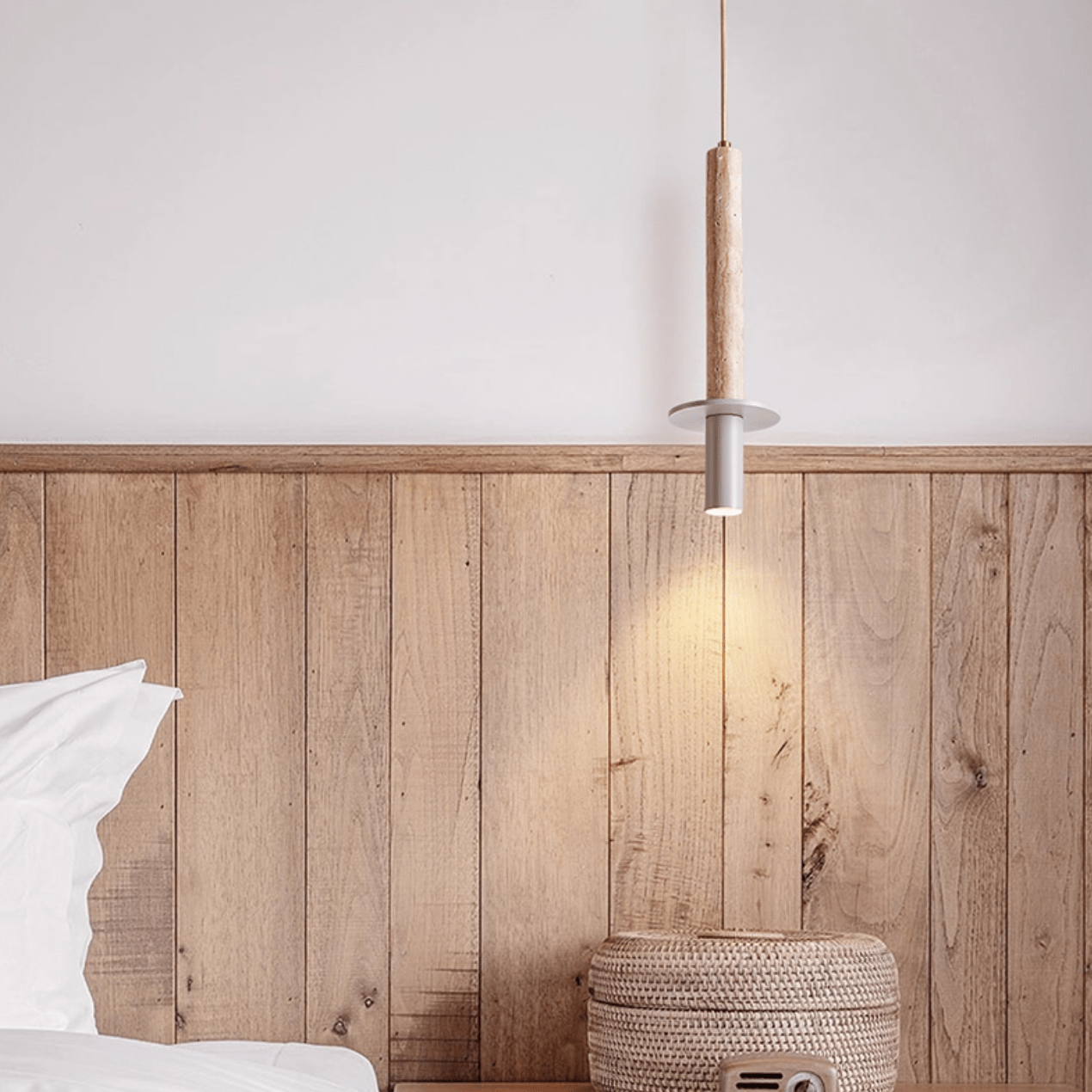 Sotene Travertine Pendant Light