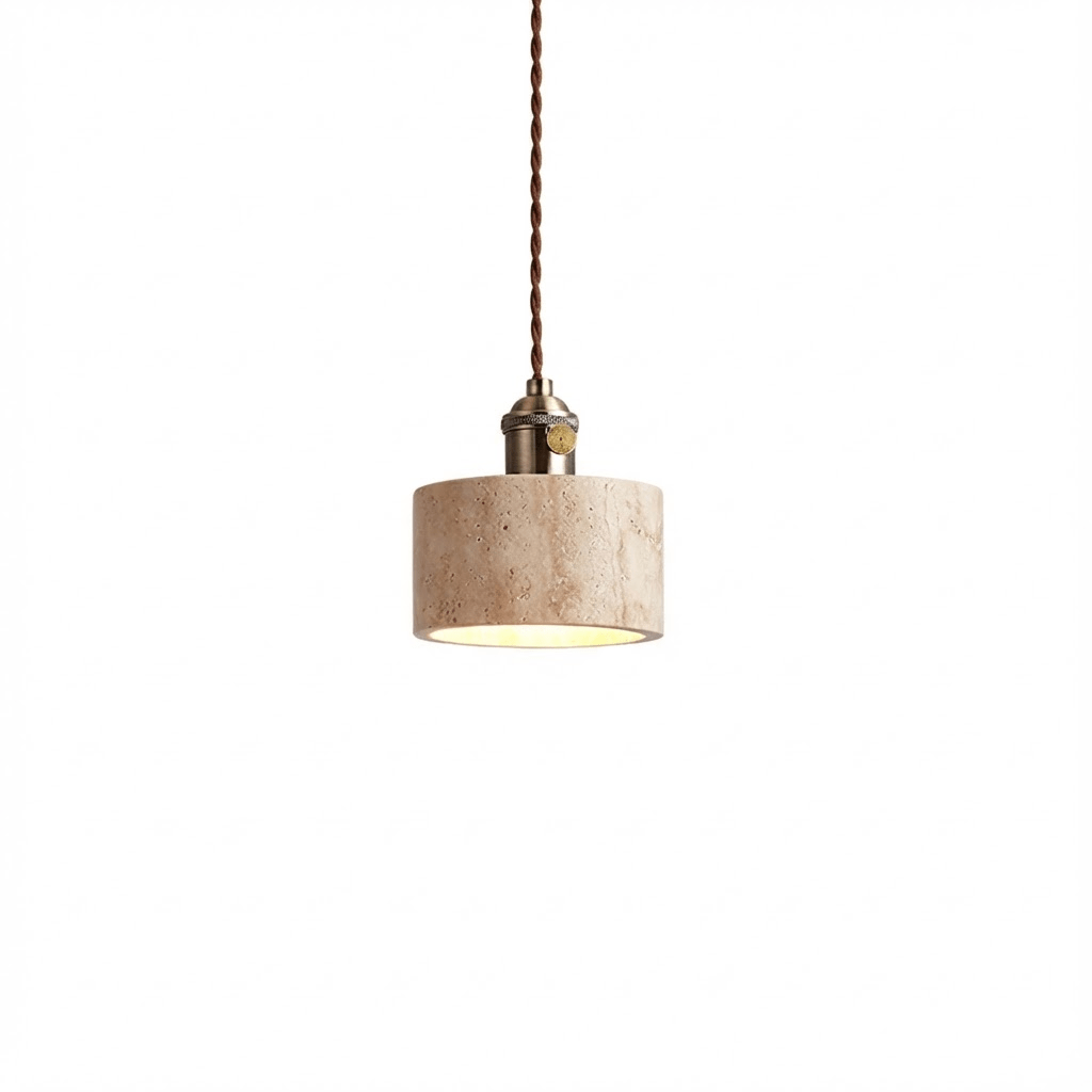 Cellos Travertine Pendant Light