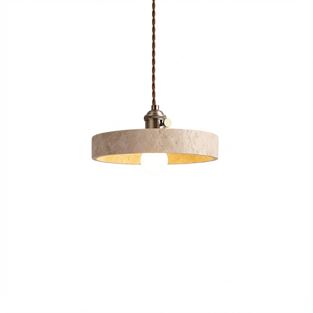Cellos Travertine Pendant Light