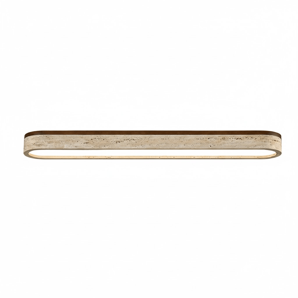 Sotale Travertine Ceiling Light