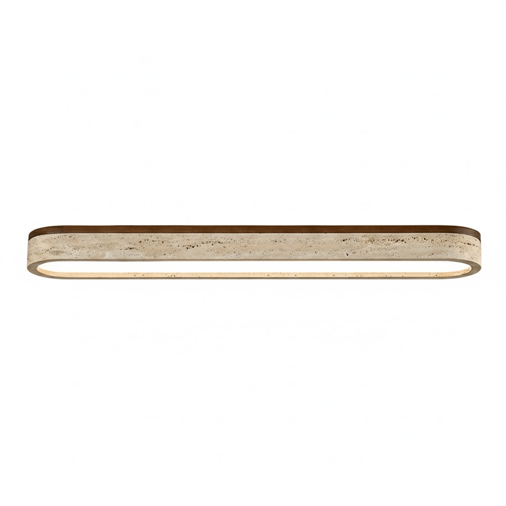 Sotale Travertine Ceiling Light