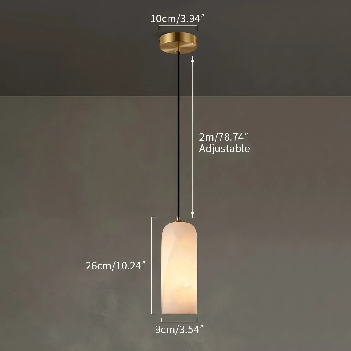 Ravilo Alabaster Pendant Light