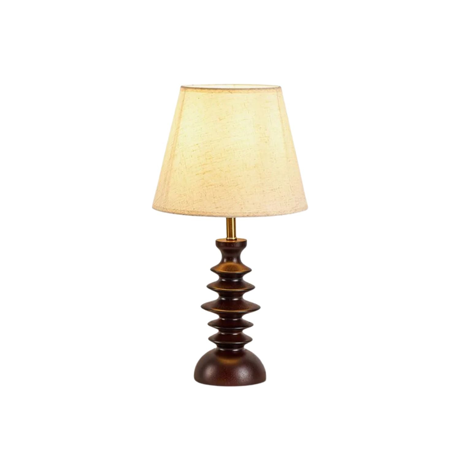 Aniddo Walnut Wooden Table Lamp