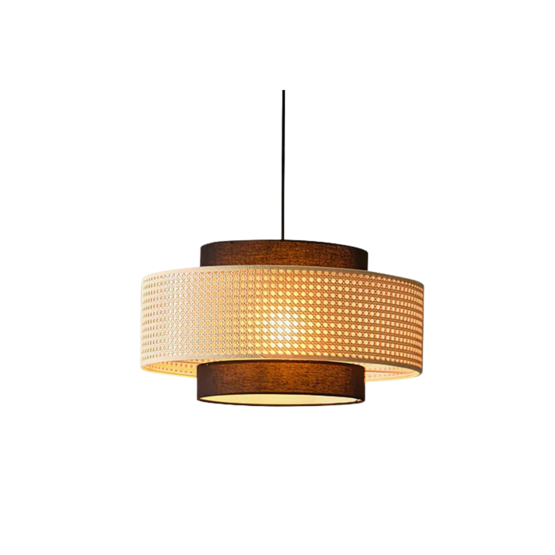Delurso Japandi Style Pendant Light