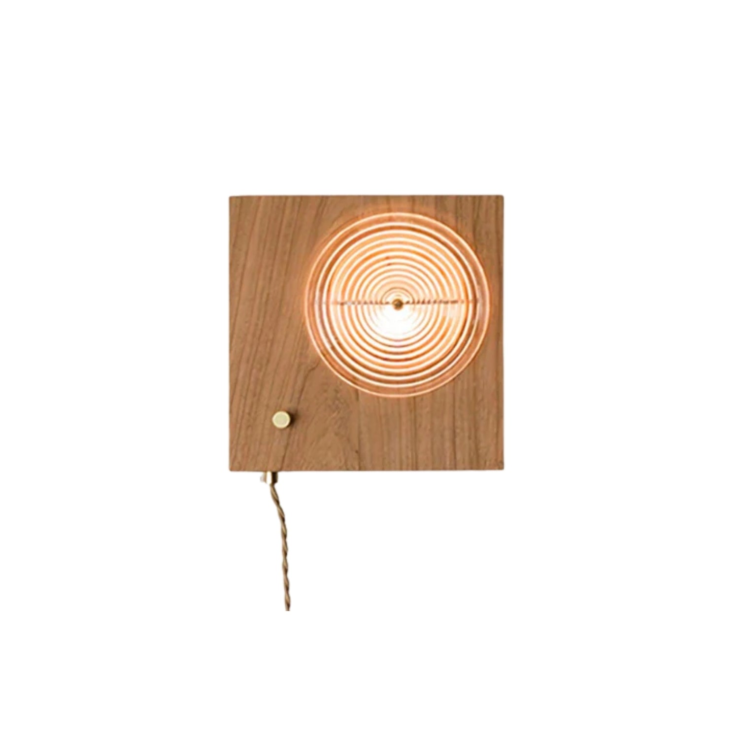 Wooden Vintage Camera Wall Light
