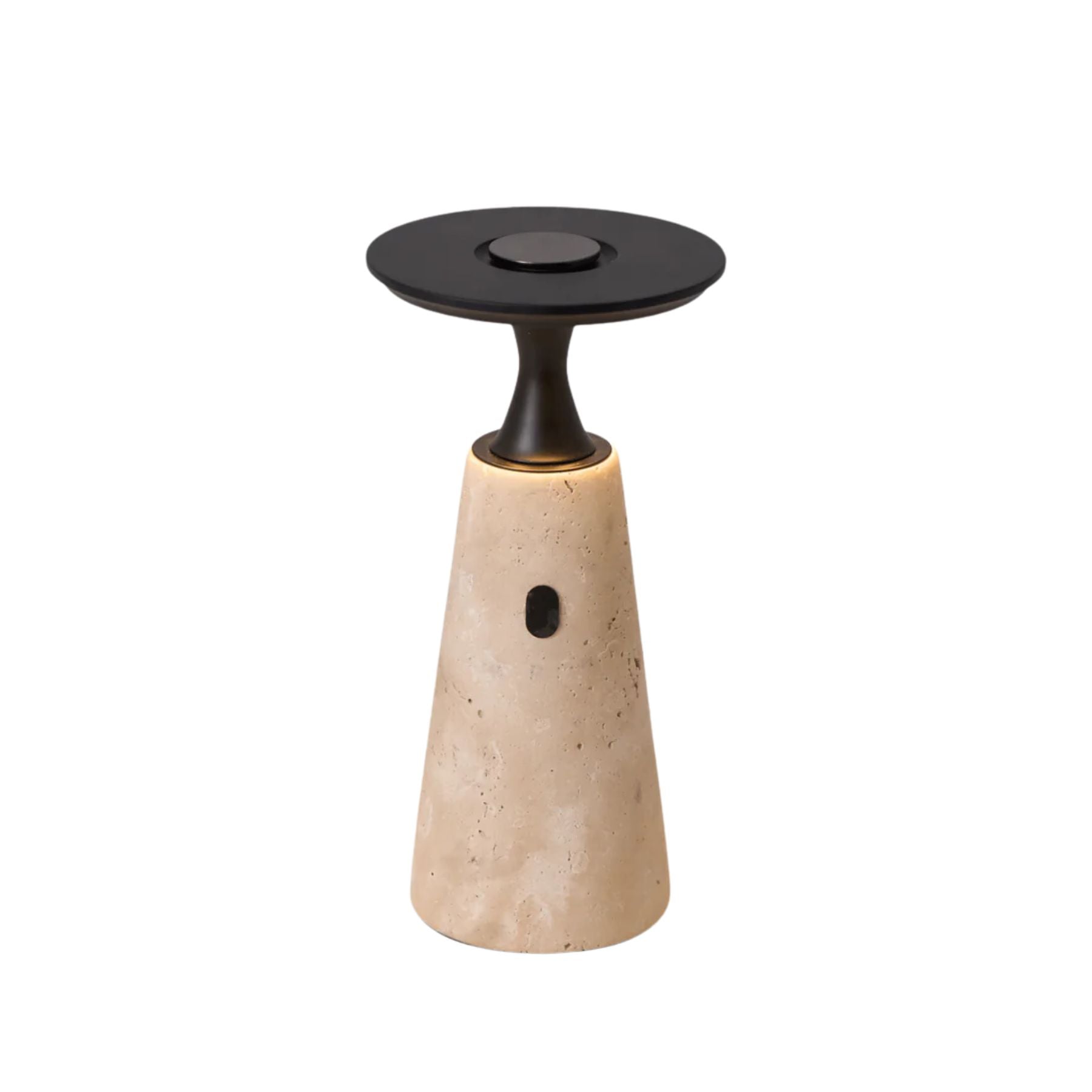 Terchas Rechargeable Natural Stone Table Lamp