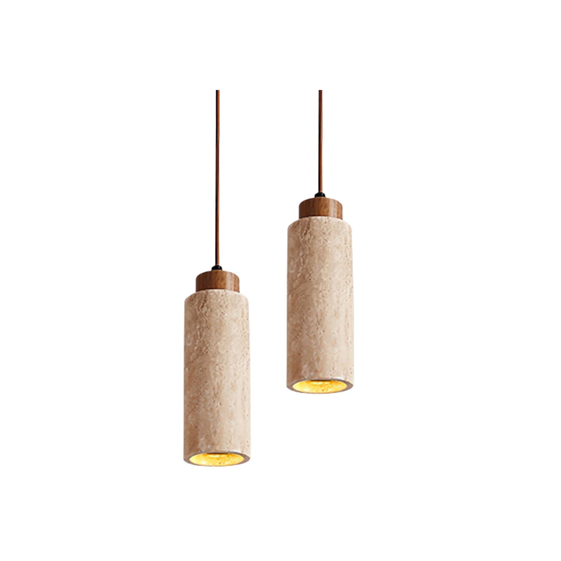 Teviolo Travertine Pendant Light