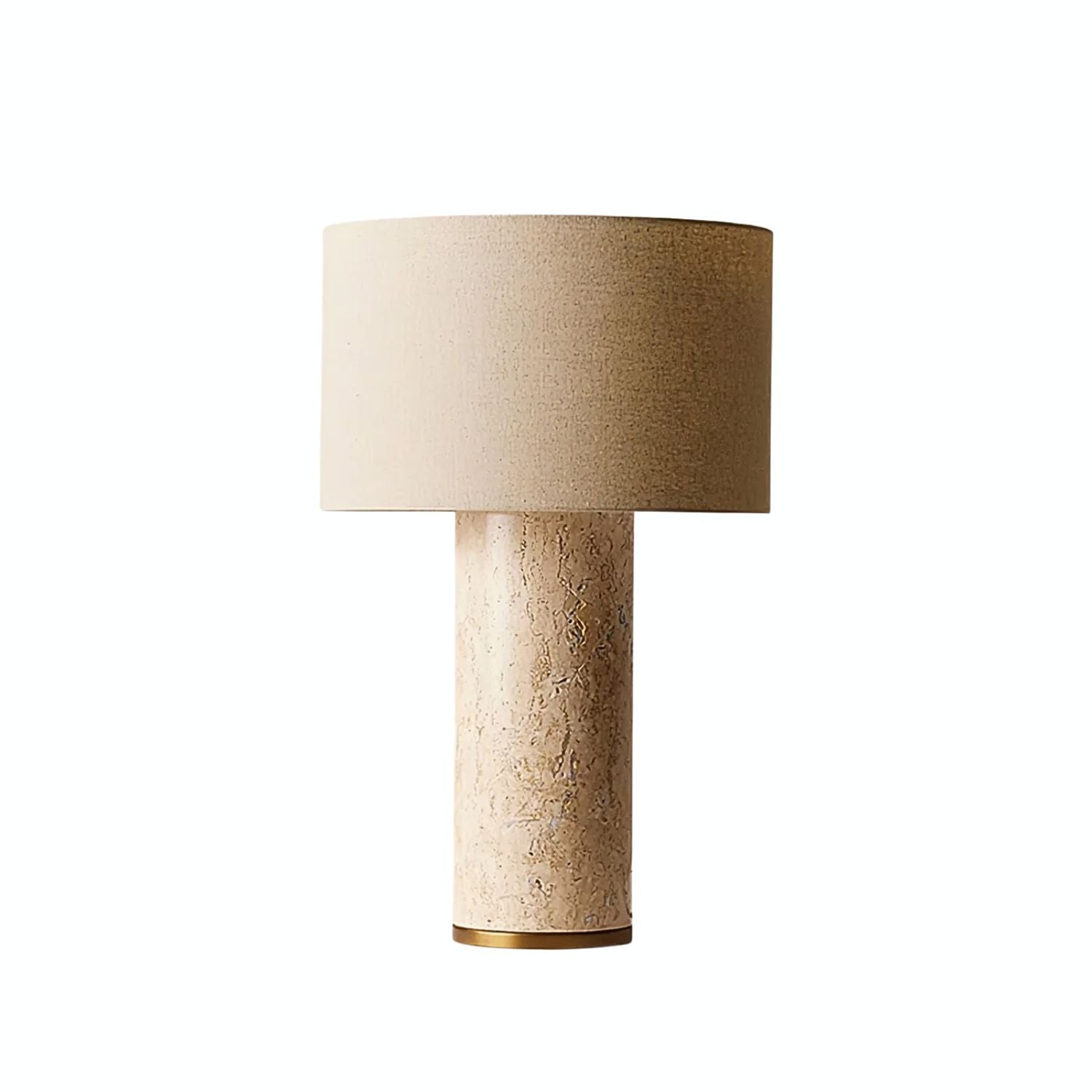 Saria Travertine Table Lamp