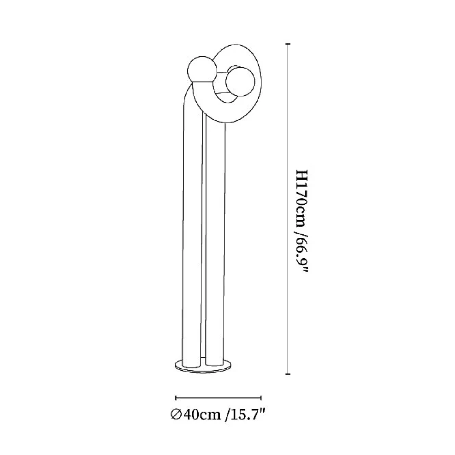 Lopuma Twist Floor Lamp