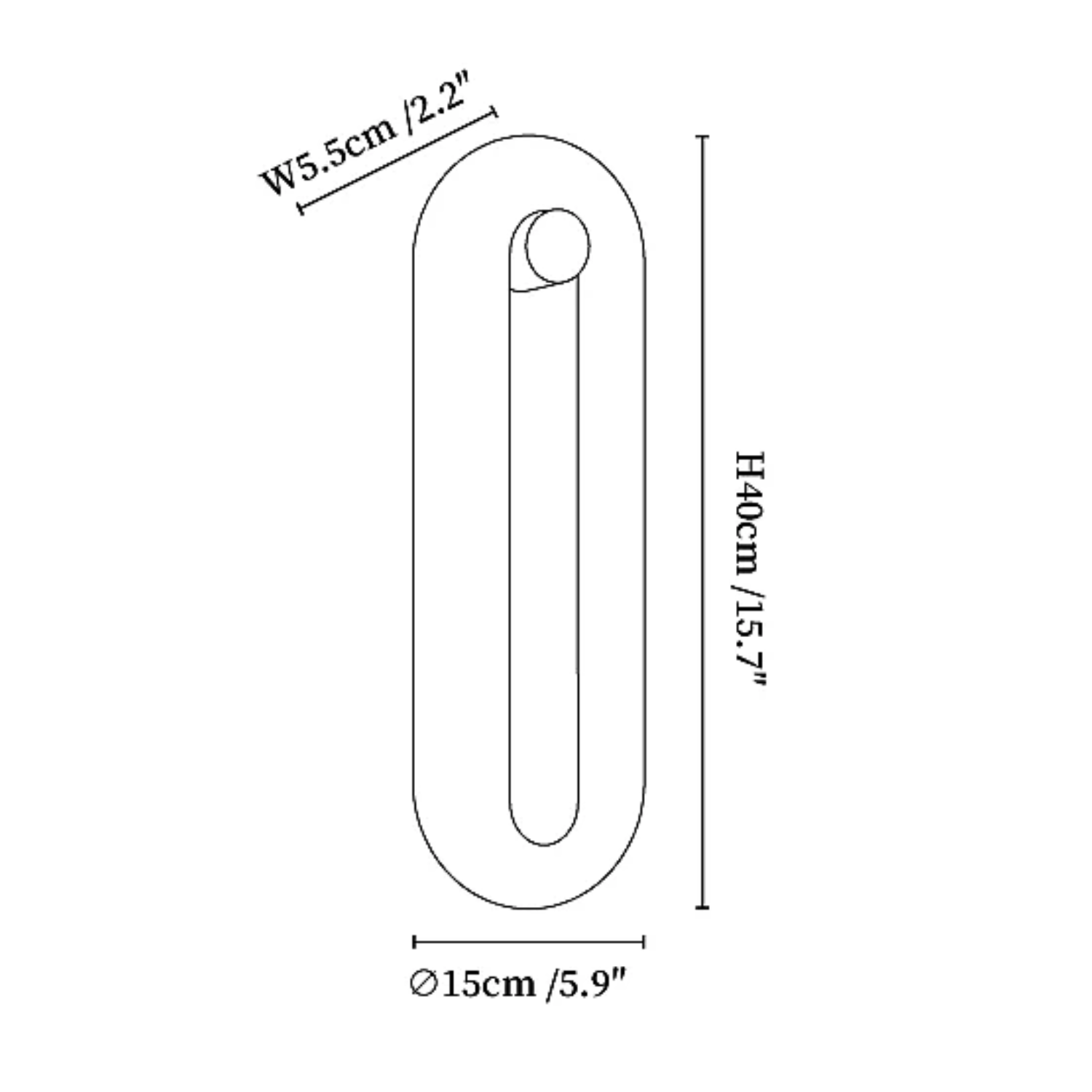 Lopoze Albasten Wall Light