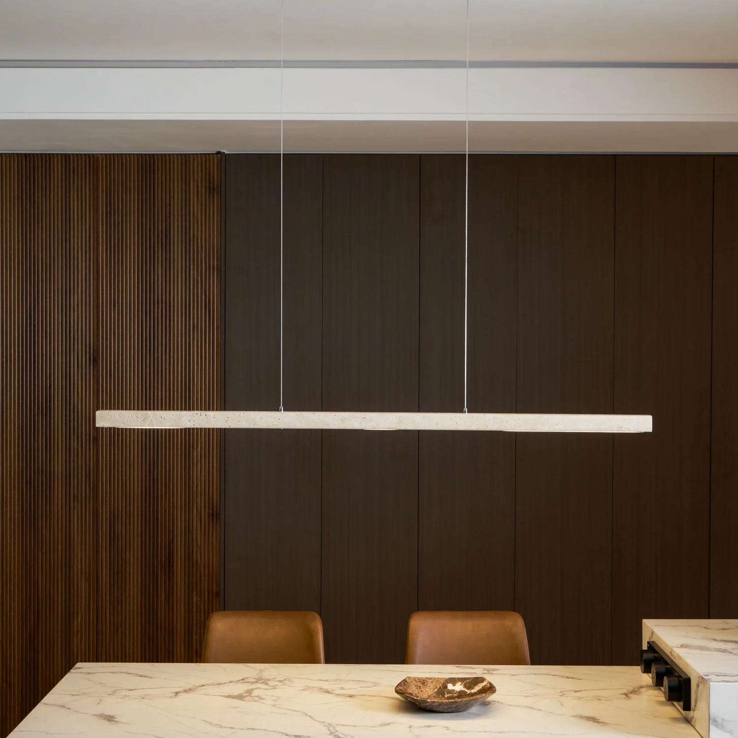 Lynaze Natural Stone Pendant Light