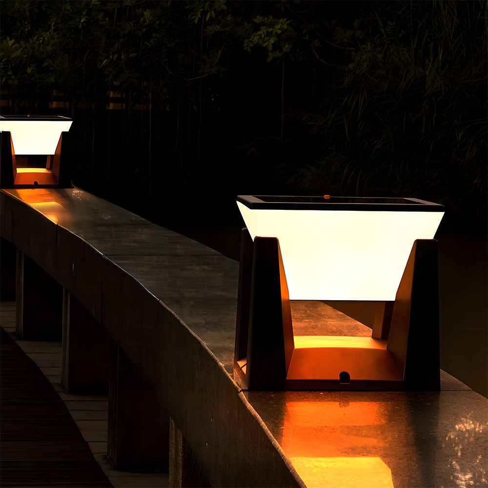 Venzaro Solar Outdoor Light Pilar