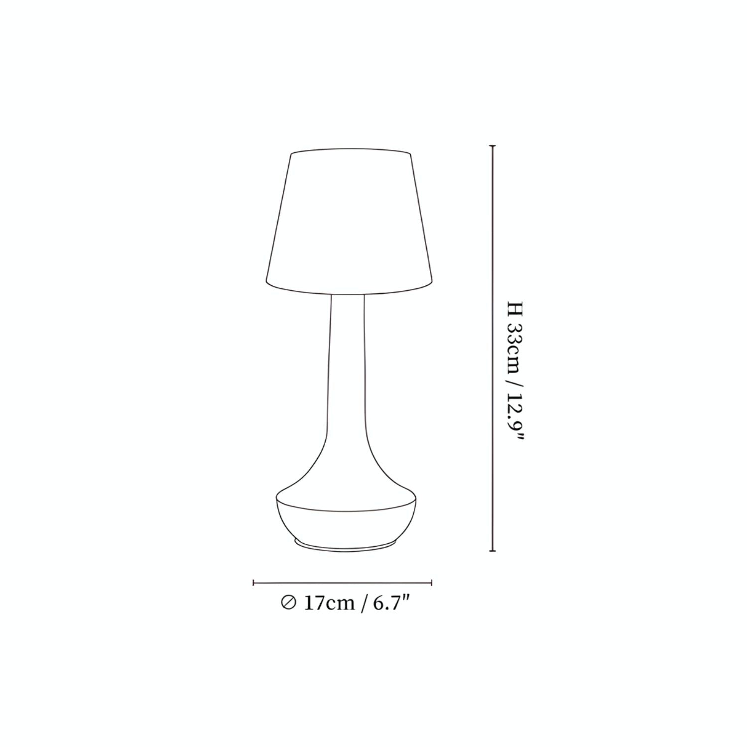 Lentazo Wooden Table Lamp