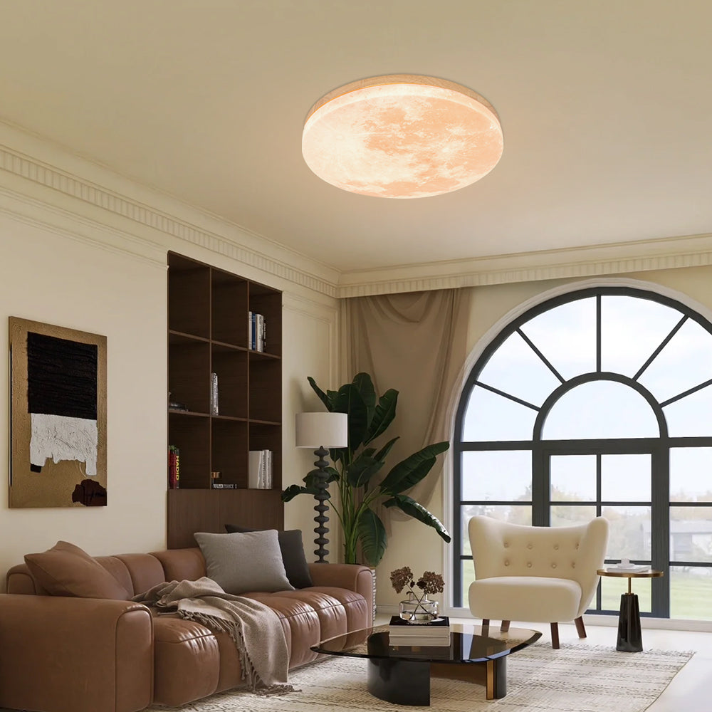 Monza Moon Design Ceiling Light