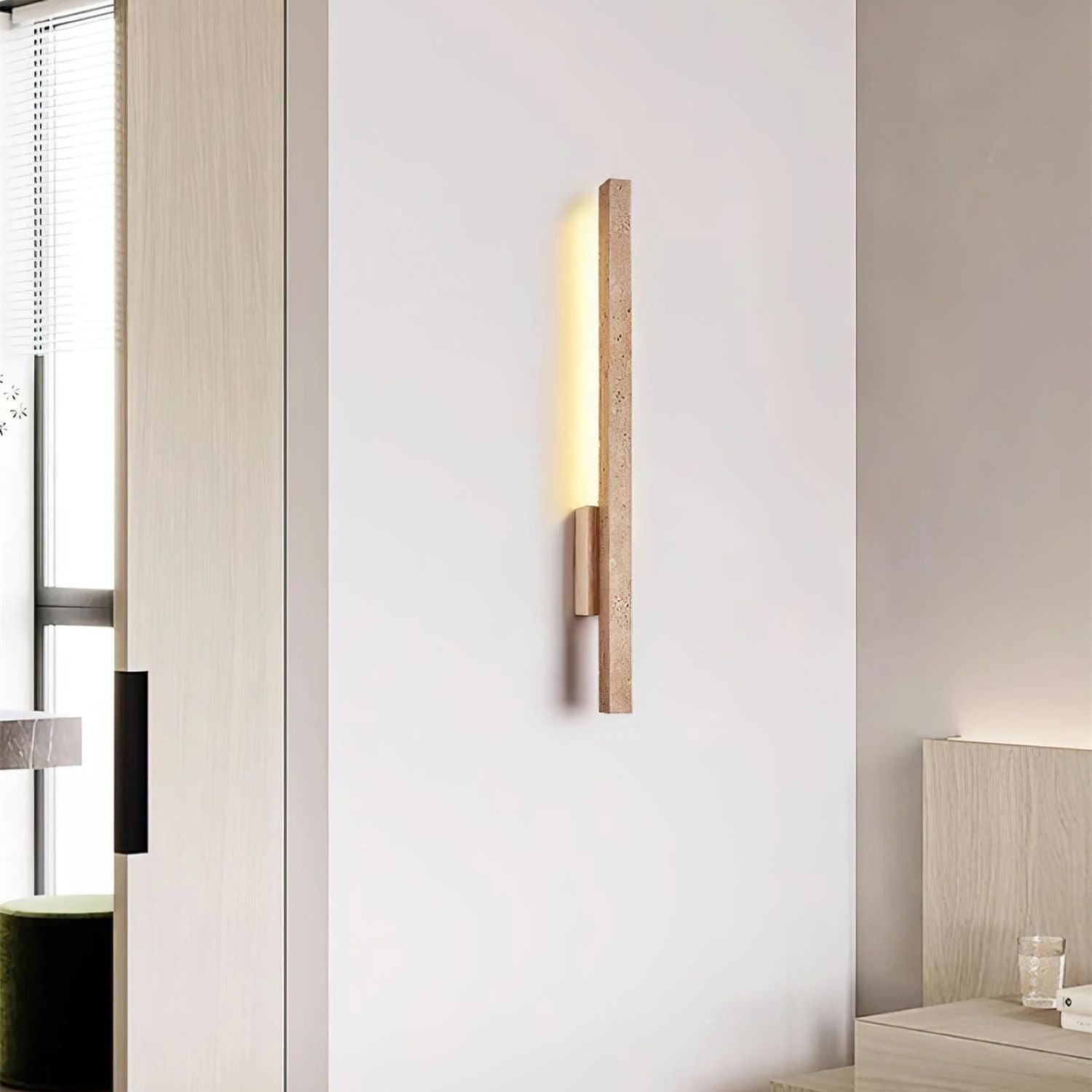 Lesica Natural Stone Wall Light