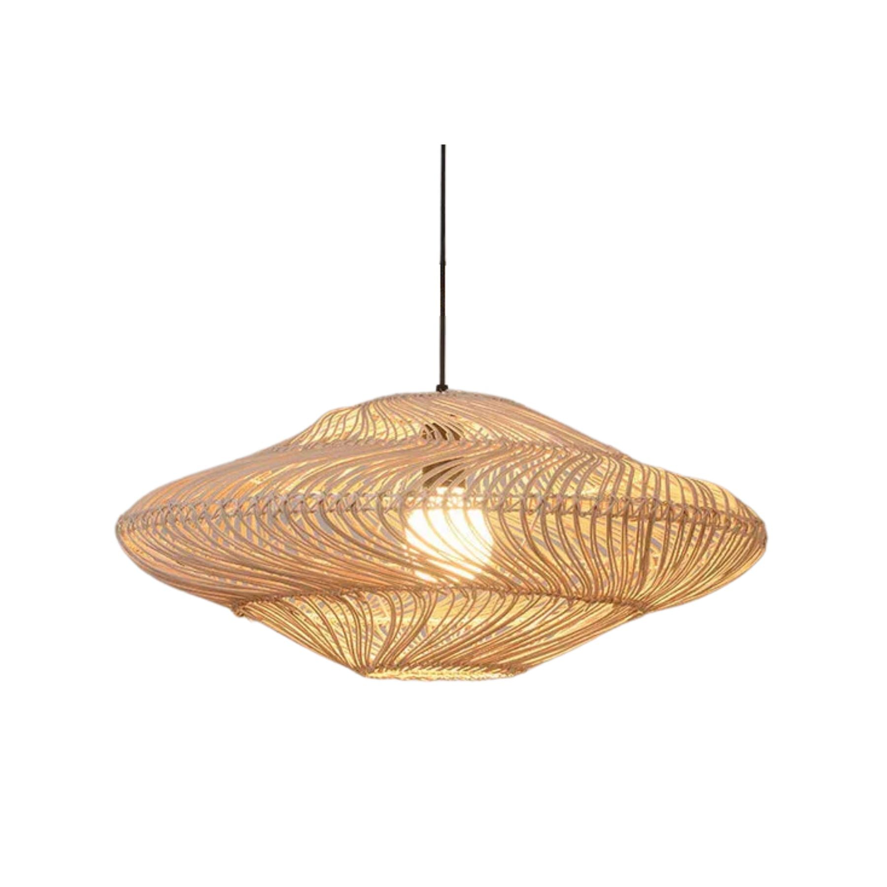 Lanzeo Rattan Pendant Light